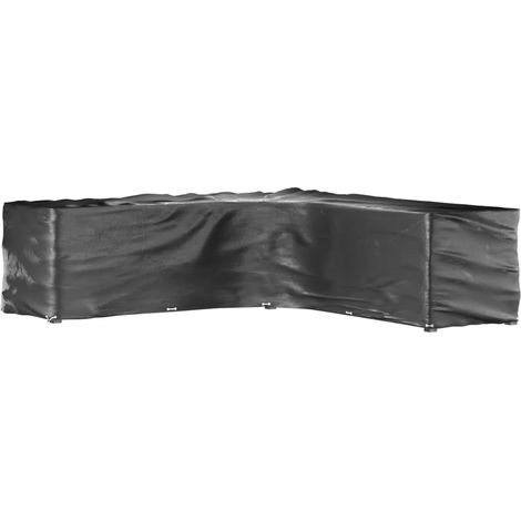 Maison Exclusive - Housses de salon de jardin en forme de L 2 pcs 20 œillets