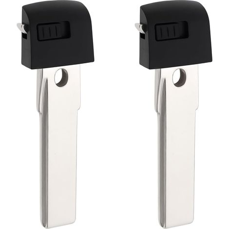 Set of 2 HU66 Smart Car Keys for Emergency Use, Compatible with Porsche Cayenne 911 (1/5)