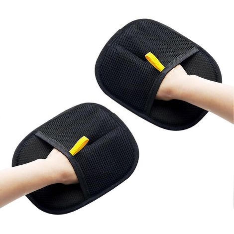 Gants 2 en 1 pour enlever les poils d'animaux - Légers et multifonctionnels (2 pièces) (1/5)