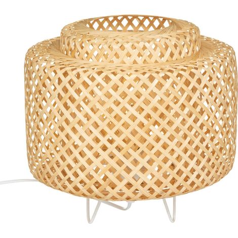 Lampe en bambou Liby naturel Atmosphera (1/4)