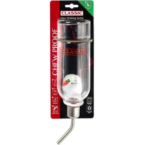 Classic Glass Drinking Bottle 750ml PK6 - 746258
