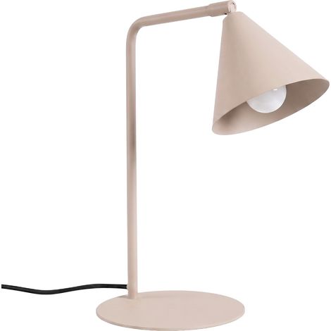 Schreibtischleuchten Nox taupe 1xE14 18cm Stahl Sollux (1/5)