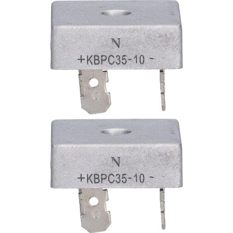 Pont redresseur 2Ps à diodes, accessoire à 4 bornes pour générateur à essence KBPC3510 (1/5)