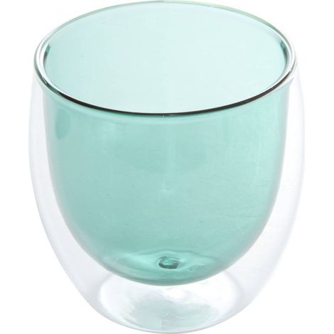 Doppelwandiger Becher Alex farbig 25cl - Grün (1/3)