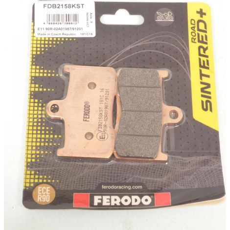 Plaquette de frein Ferodo pour Moto Triumph 1050 Speed triple (1/3)