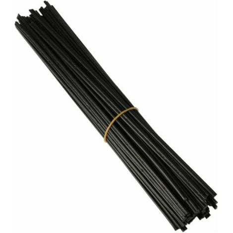 40 pièces baguette de soudage en plastique PP baguette de soudage pour pistolet à souder en plastique/pistolet à Air chaud 250mm noir K17576B (1/5)