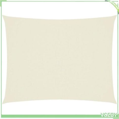 Voile de parasol - FAFEICY - 135200 - Rectangulaire 2x3 m - Tissu Oxford PU - Anti-UV et imperméable (1/5)