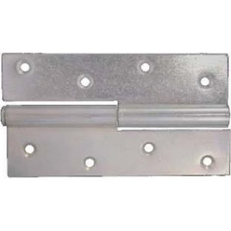 Bisagra de puerta dymo right variety 6213lm construcción sólida acero galvanizado 150 mm