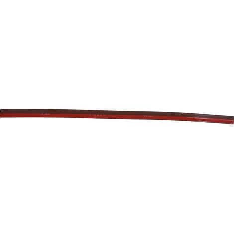 Türdichtungsband, winddicht, staubdicht, schalldicht, Silikonkautschuk-Dichtungsstreifen für Dichtungsspalten bis 23 mm, braun (1/5)