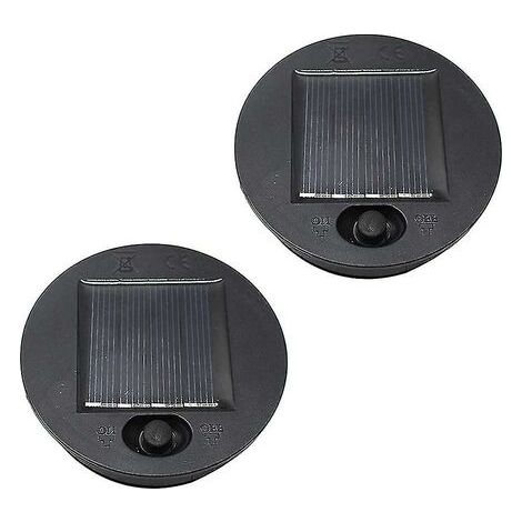 Panneau Solaire Led - Remplacement Pour Lanterne Solaire Extérieure - 2 Pièces (1/3)