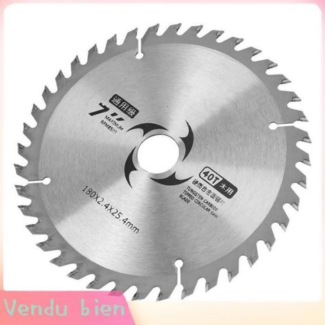 Garosa Lame de scie ronde Disque de rond de lame de scie circulaire en carbure pour couper les outils de travail du outillage scie (1/5)
