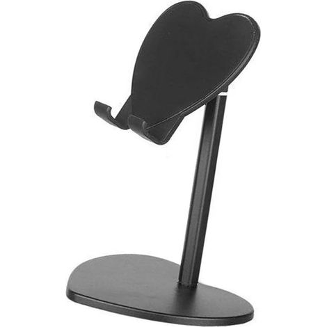 de téléphone portable en forme de cœur, pliable pour tablette, construction en métal, organisateurs de bureau pour la maison, le bureau, de téléphone portable pour webcasts Pliable Pour Tablette (1/5)