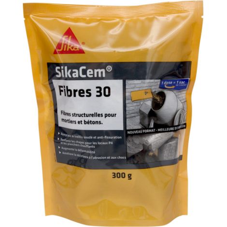 Fibras estructurales macrosintéticas SIKA SikaCem Fibra 30 - 300g