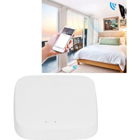 Mini passerelle sans fil intelligente avec contrôle à distance via application et fonction Bluetooth Mesh pour Tuya (1/5)