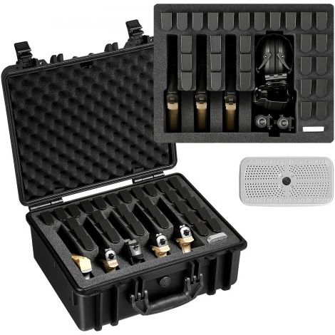 Mallette Transport Arme Valise à Pistolet avec Insert en Mousse (1/5)