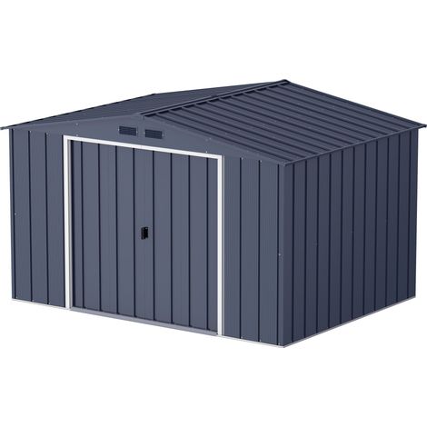 Tepro Metallgerätehaus Eco Shed 322,1x242,2x196,1cm Gerätehaus Geräteschuppen (1/3)