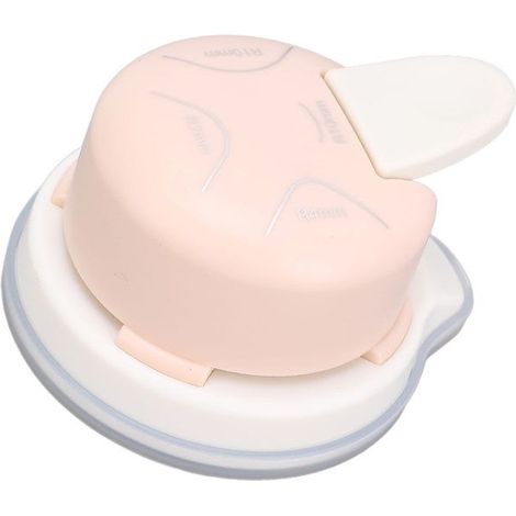 OMABETA rond de coin de papier Poinçon d'angle 4 en 1, multifonctionnel, Portable, en papier, pour bricolage outil Violet Rose (1/5)