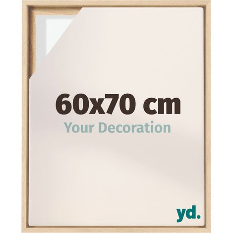 Your Decoration - Cadre flottant  - Hetre - Cadre en caisse américaine pour toile sur chassis - MDF - Lyon (1/5)