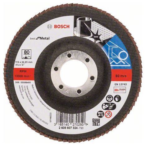 Bosch PRO  X571 disco  de láminas  115 mm  G80 -  2608607324 (1/4)