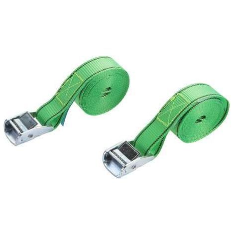 Set 2 cintas amarre con hebilla 25 mm x 3 M Alyco (1/5)
