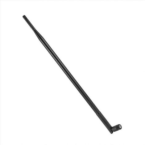 12dBi WiFi-Antenne mit RP-SMA-Anschluss, ideal für drahtlose Netzwerke und Router, hohe Verstärkung, große Reichweite, geeignet für den Innen- und Außenbereich, optimale Leistung für ein verstärktes S (1/5)