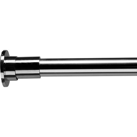 Croydex Adhesive Shower Cubicle Tension Rod, Stick 'n' Lock, Chrome 70-122cm