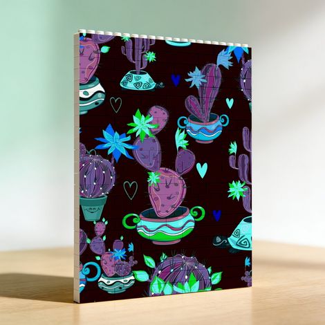 Kit cadre DIY de construction en briques, cadeau pour Saint-Valentin et anniversaire (1/5)