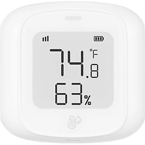Capteur de température et d humidité WiFi avec écran LCD pour maison thermomètre et hygromètre intelligent (1/5)