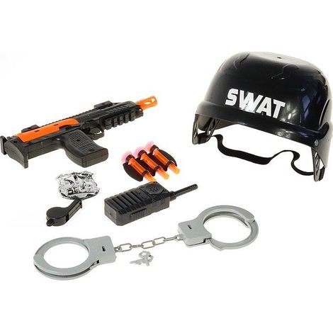 Ensemble de 10 casques de police