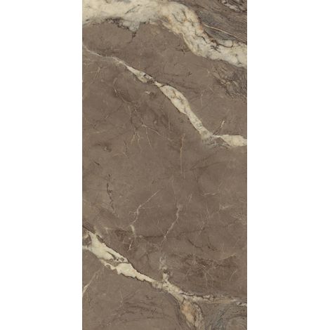 Carrelage sol / mur effet marbre BERRY BROWN l.60 x L.120 cm Brillant LIMCARO