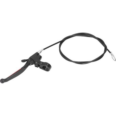22mm Poignée de Frein de Guidon avec Câble 1.45m, Gauche, pour 47CC 49CC Mini Quad ATV 2 Temps (1/5)