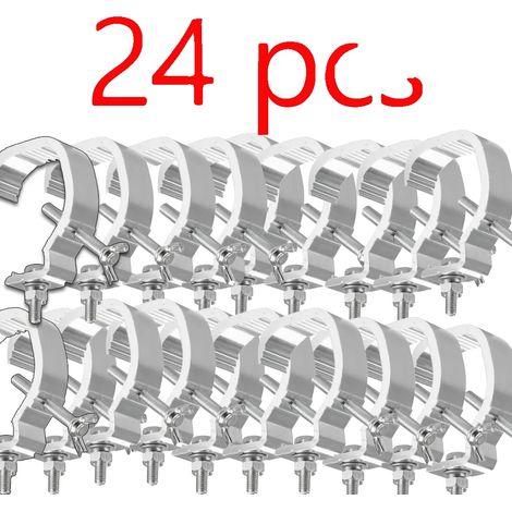 Gancio per proiettore, design regolabile, struttura in alluminio resistente, 24 pezzi (1/2)