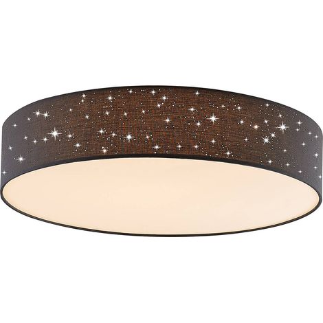 LED Ceiling Lightdimmable 'Ellamina' made of Textile for Living Room & Dining Room (1/5)