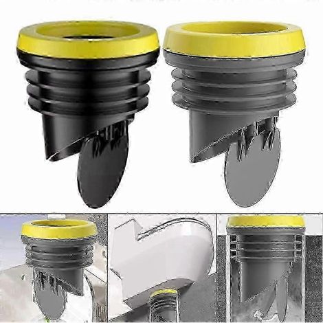 Clapet anti-retour pour bride de toilette avec système anti-refoulement pour une installation de salle de bain étanche (1/2)