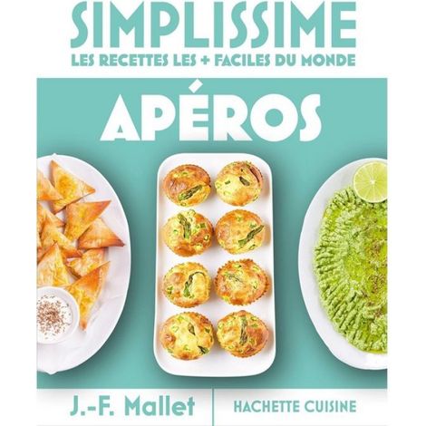 Livre De Recettes Apéritif - 128 Pages - Format 19 X 24 Cm - Couverture Souple - Recettes Faciles Et Rapides