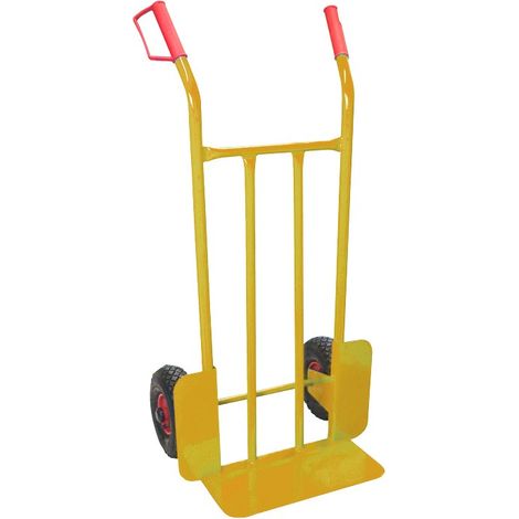 CHARIOT DE STOCKAGE ROUES PNEUMATIQUES