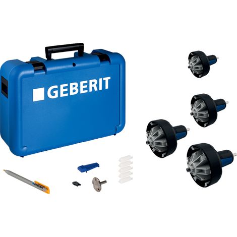 Set Rohrschaber d56,75,90,110 inkl. Koffer, für PE/db20 359917