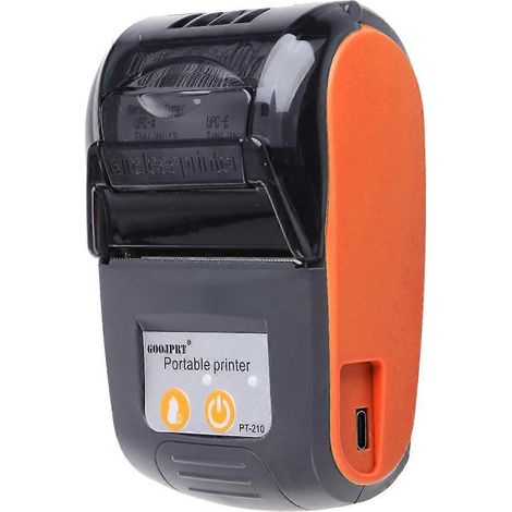 Imprimante thermique portable 203 dpi, imprimante de reçus de 58 mm pour usines