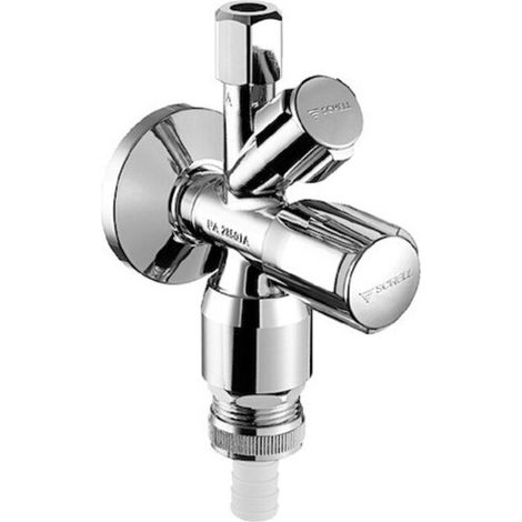 SCHELL Kombi-Eckventil COMFORT RV, RB, 1/2", chrom (1/2)