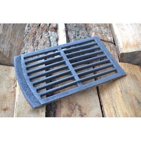 CA173 - 32,2 x 19 cm - Rejilla de hierro fundido para estufa, chimenea, cocina (1/5)