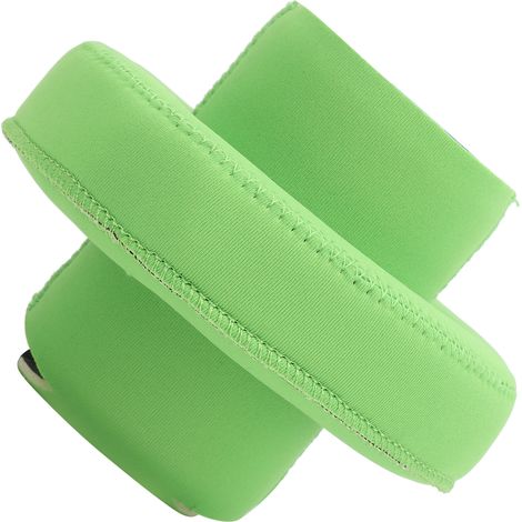 Housse isotherme en néoprène 330ml pour canettes - Flotteur isolant piscine - Vert (1/5)