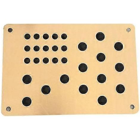 1 tapis de sol universel pour voiture, protection anti-talon, antidérapant, patch pour moquette, plaque d'usure en alliage automobile, patin antidérapant - Pédales - Orange (1/5)