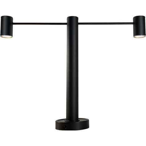 Borne de jardin NISEKO 9921 40 cm ronde 2xGU10 IP54 (1/3)