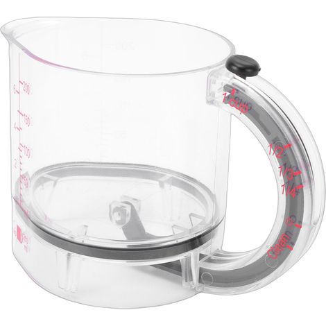 Misurino multifunzione regolabile 4 in 1 con base per ingredienti da forno (1/5)
