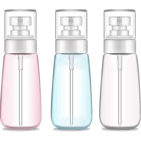 Flacon Pulvérisateur - 100 ml - Verre Transparent - Bouchon À Vis Étanche - Pour Huiles Essentielles Parfums Soins Cosmétiques - Lot De 3 (1/5)