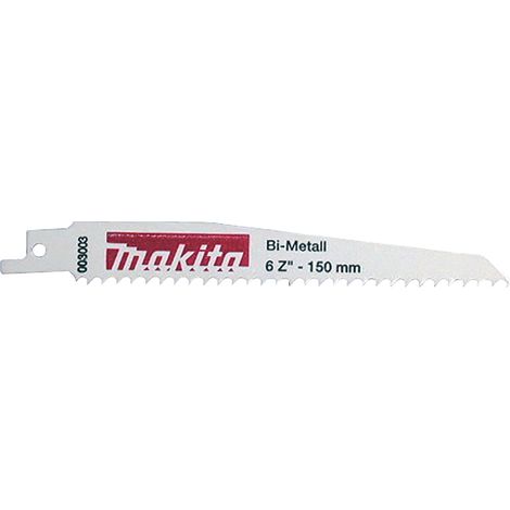 Makita P-05088 Lama Sega Diritta 150x1,5mm • 6TPI • BiM • Metallo • 5pz