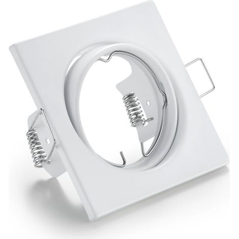 Illuminazione da Incasso da Interno GU10 in Metallo Bianco Opaco (1/3)