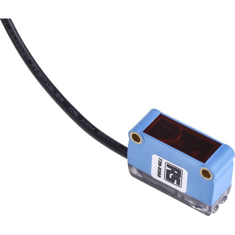 Capteur photoélectrique Rétroréfléchissant RS PRO, 7,2 m, Bloc, IP67 ( Prix pour 1 ) (1/3)