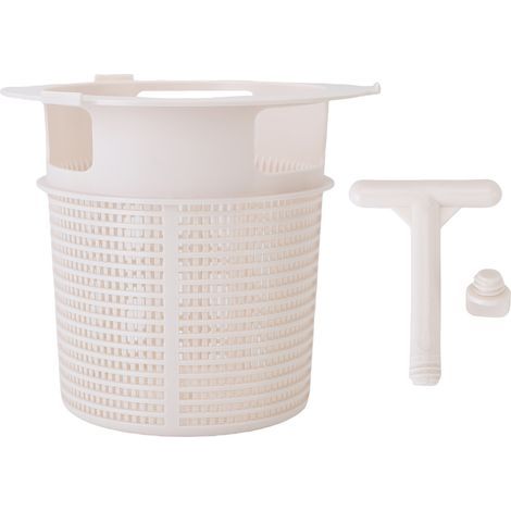 Panier Écumoire Piscine ABS – Filtration Universelle Débris avec Poignée pour Entretien, Capture Feuilles et Impuretés Efficacement (1/5)