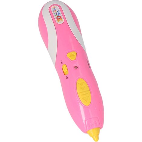 Stylo 3D pour enfants, impression basse température, sans fil, rechargeable, en plastique, rose, pour dessiner et dessiner. (1/5)